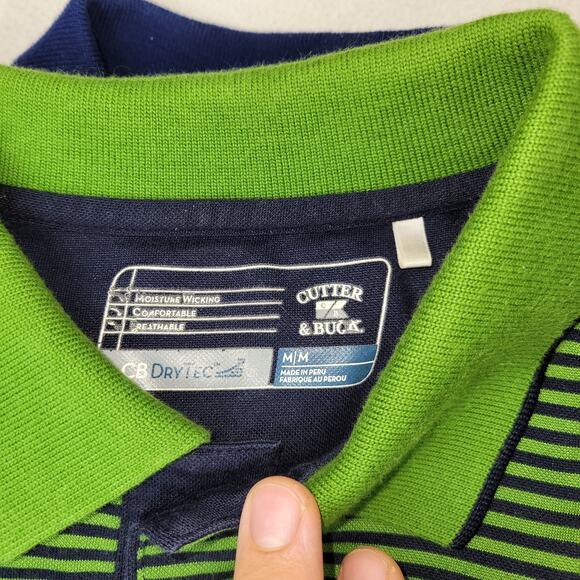 Lot of Polo Shirts Mens Sz Medium Y2k Grunge Izod Cutter Buck Preppy Outer Banks - Picture 11 of 16